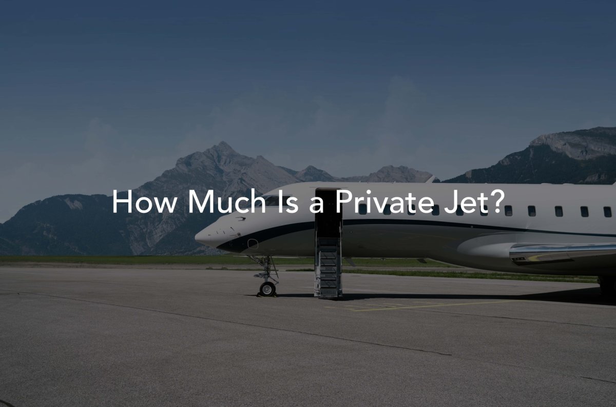 How Much Is a Private Jet? [From Purchase to Operating Costs]