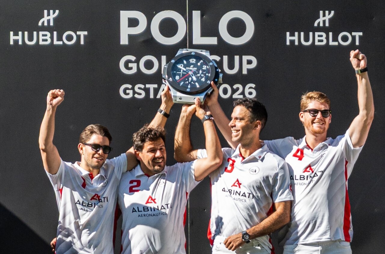 Team Albinati Aeronautics Wins the Hublot Polo Gold Cup Gstaad 2026