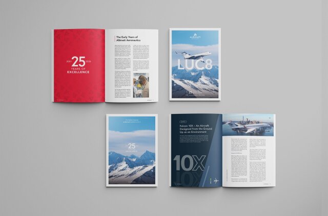 LUC8 – Das jährliche Magazin von Albinati Aeronautics – 25-Jahre-Ausgabe