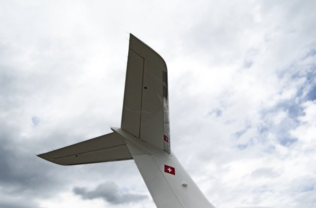 Albinati Aeronautics flies the Swiss flag with pride!